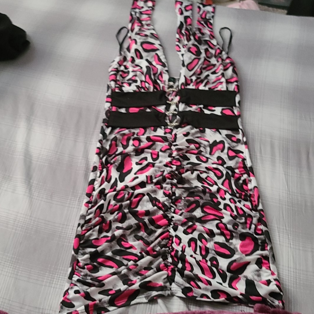 Open back dress